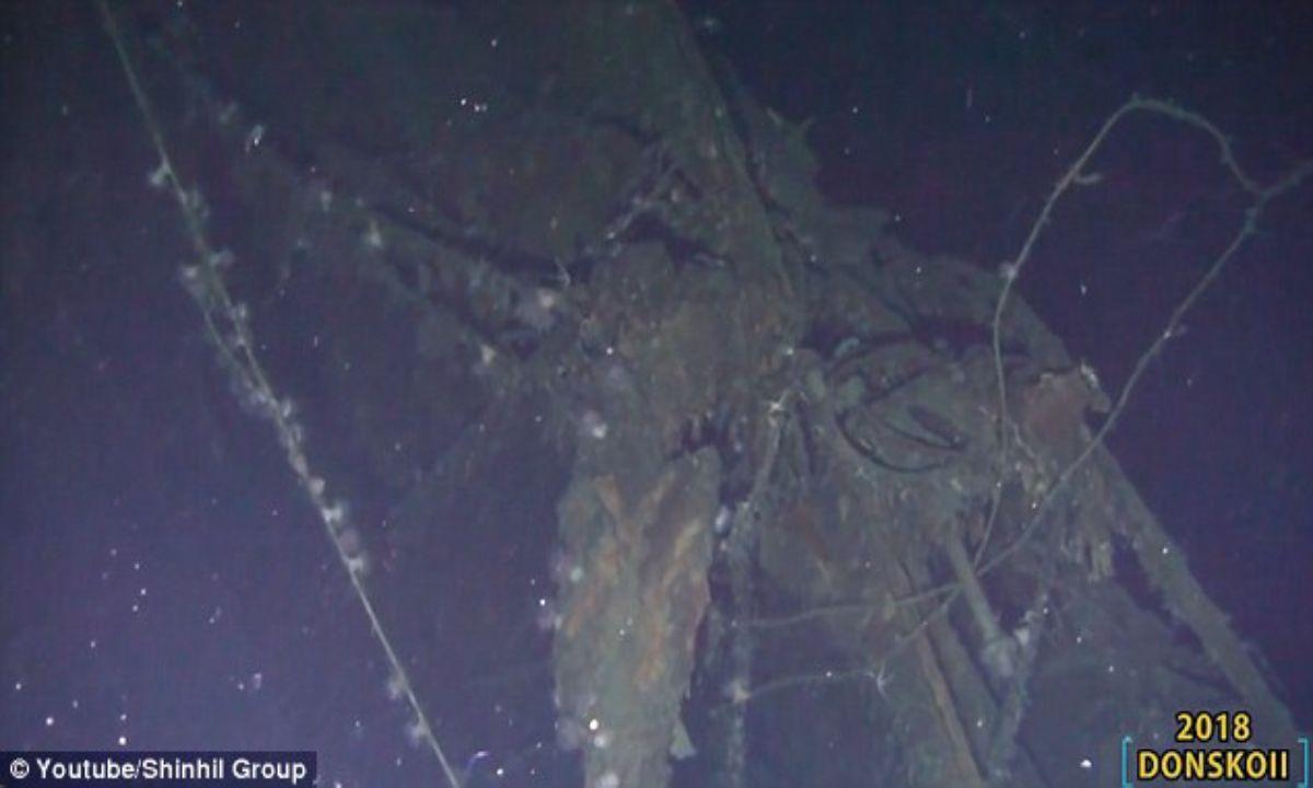 Comoara de 200 tone de aur gasita pe epava unei nave rusesti