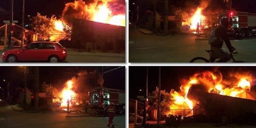 Incendiu uriaş în Timişoara. O vulcanizare auto şi alte două imobile, cuprinse de flăcări