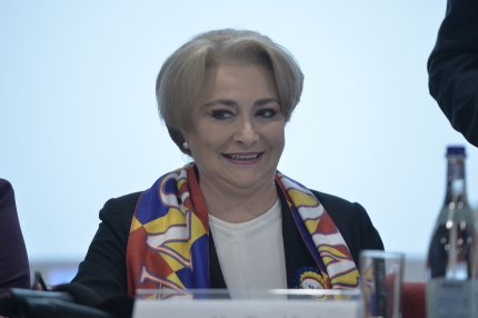 Premierul Viorica Dăncilă la o ceremonie