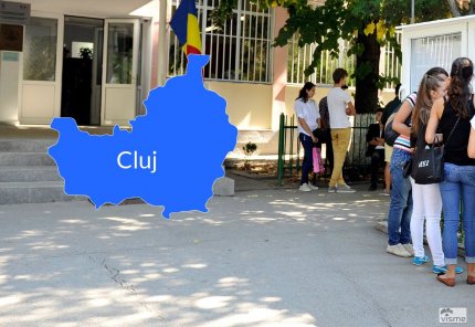 Harta cu rezultatele la Bacalaureat în judeţul Cluj