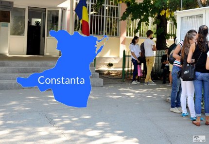 Harta cu rezultatele la Bacalaureat în judeţul Constanta