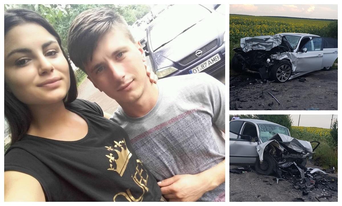 Madalina si Iulian au murit impreuna in accidentul de la Movileni