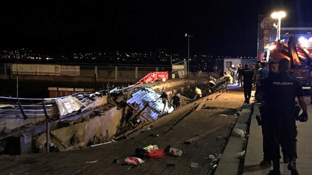 Accident la un festival din Spania