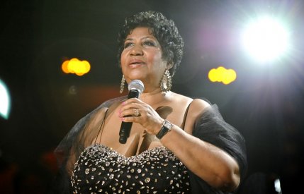 Aretha Franklin, pe scena unui concert din New York