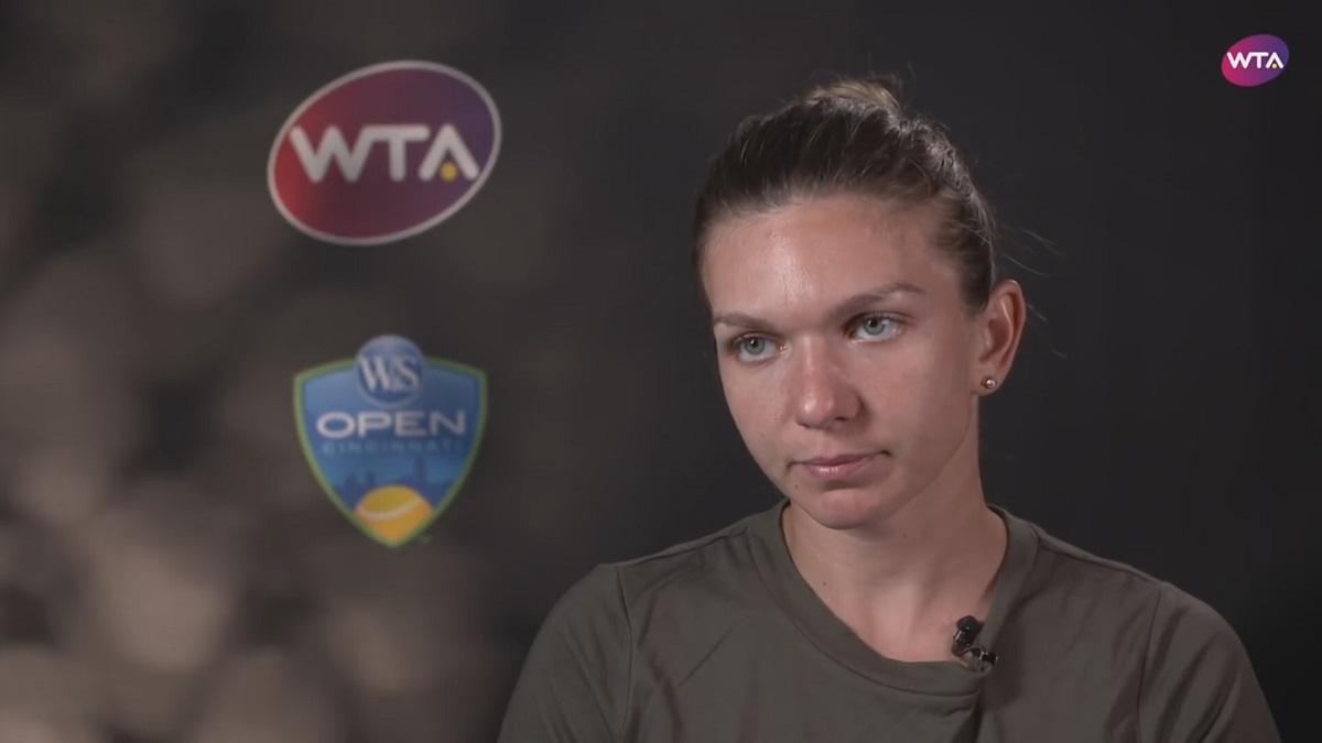 Simona Halep Simona Halep în interviul pentru WTA