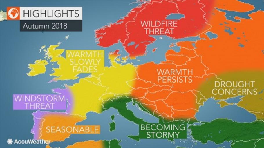 În acest an nu vom avea toamnă! Avertismentul meteorologilor Accuweather pentru România În acest an nu vom avea toamnă! Avertismentul meteorologilor Accuweather pentru România