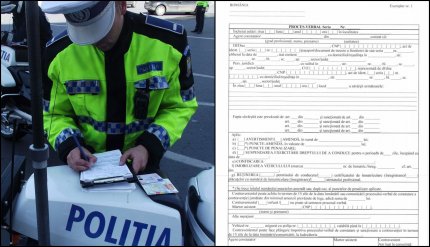 Proces-verbal de contravenție 2018. Cum arată noul model, modificări importante pentru şoferi