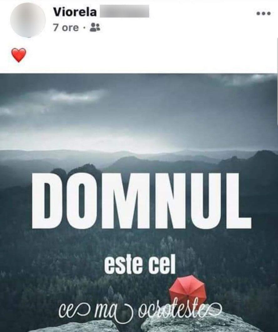 Viorela, fata din Hulubesti care a cazut de pe un stalp, a postat un mesaj ciudat pe Facebook