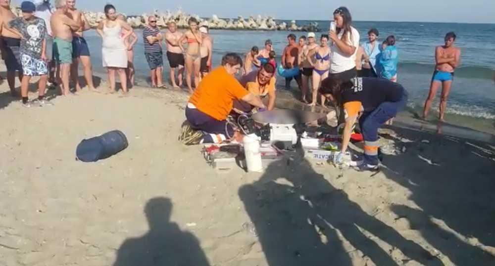 Tânăr înecat, pe plaja Reyna din Constanţa