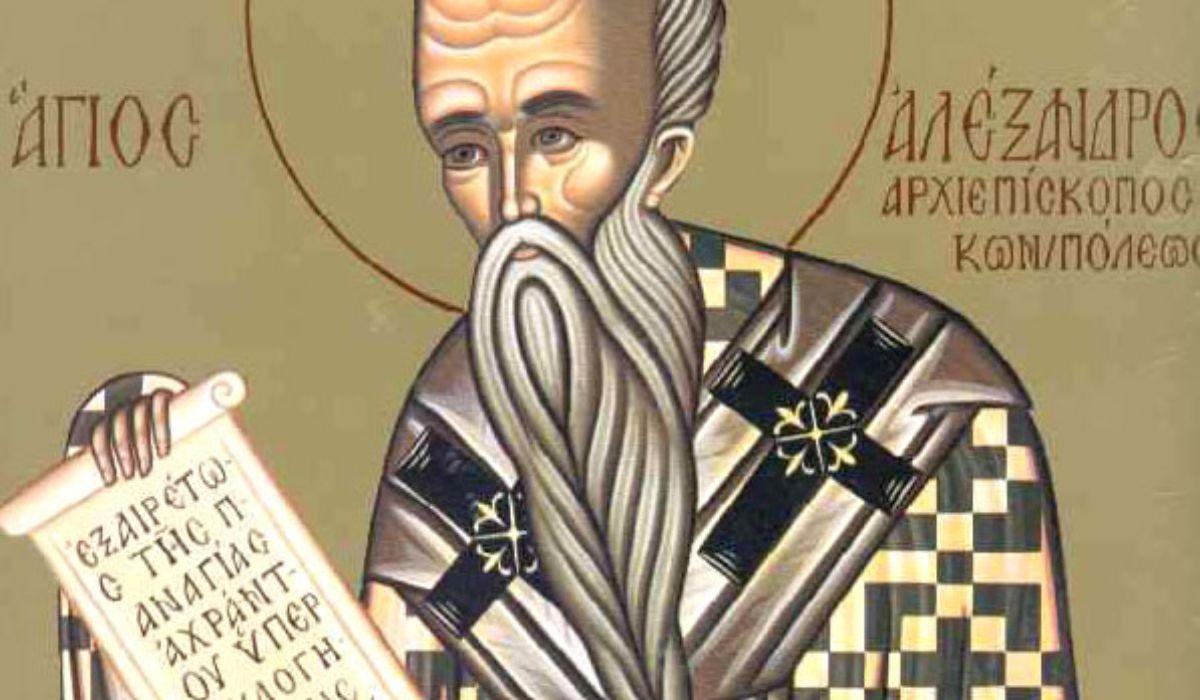 Sărbătoare 30 august 2018. Sfântul Alexandru, sărbătorit de creştinii ortodocşi