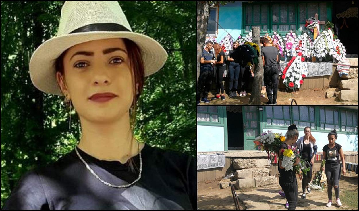 Bianca, frumoasa fată din Huşi găsită spânzurată, a fost condusă pe ultimul drum