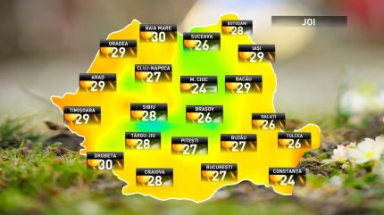 Temperaturi foarte mari pe 20 septembrie 2018, anunţate de ANM