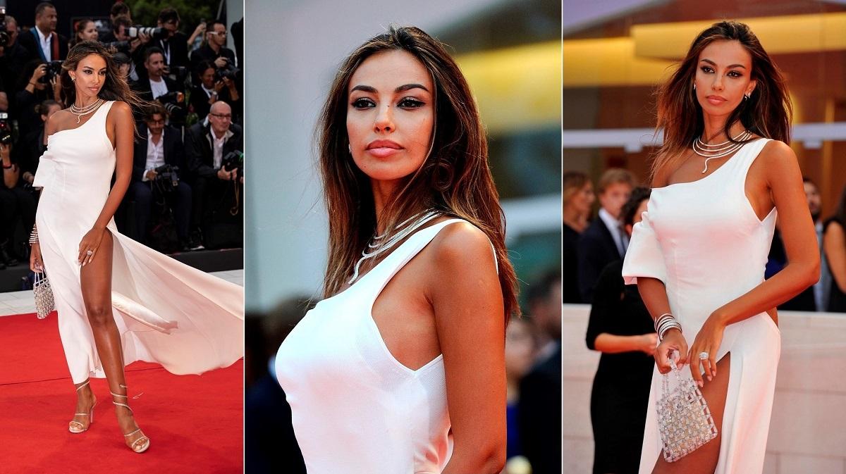 Mădălina Ghenea pe covorul roșu de la festival