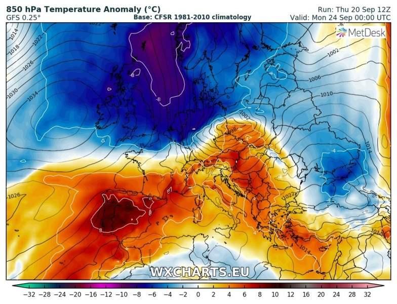 Minus 12 grade în România săptămâna viitoare
