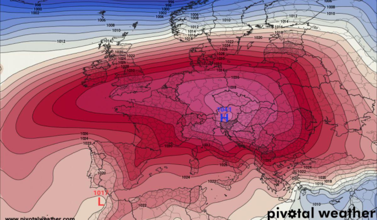 n anticiclon uriaş a pus stăpânire pe Europa. Avertisment meteo pentru România
