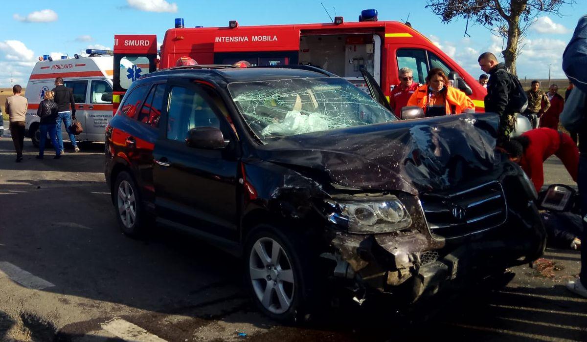 Accident grav la iesire din Constanta catre Valu lui Traian