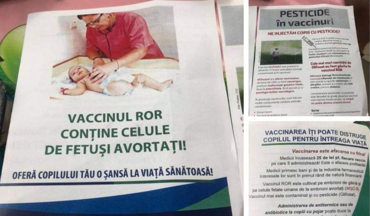 Reacţia UNICEF în urma scandalului cu pliante despre vaccinurile ROR care ar conţine fetuşi