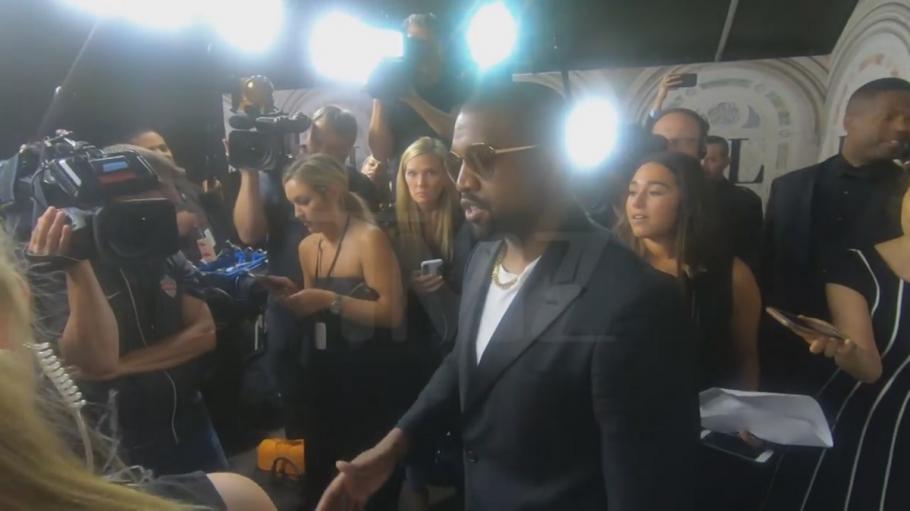 Kanye West Kanye West face scandal între jurnaliști