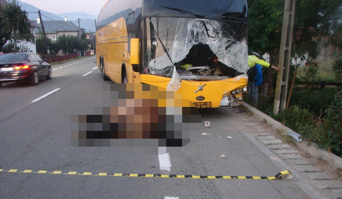 Accident mortal cu cal