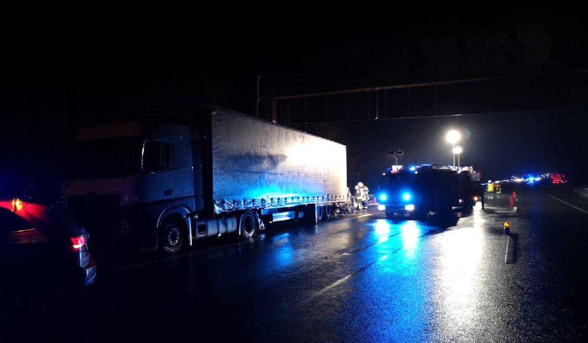 Şoferul român de TIR a fost implicat într-un cumplit accident în Germania