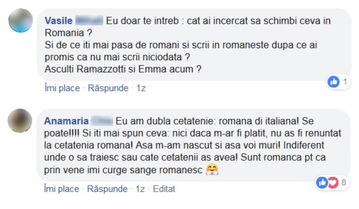 Românul care a renunţat la cetăţenie după ce s-a mutat în Italia, acuzat de români că şi-a trădat ţara