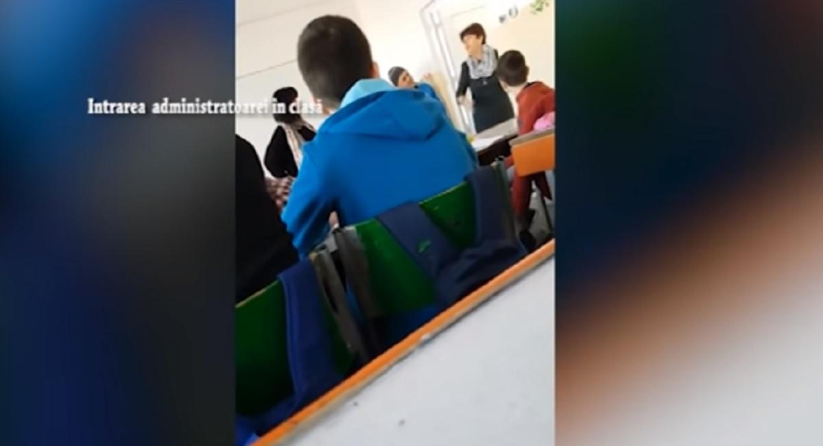 Elevă agresată de administratora Frig în clasă, la Craiova