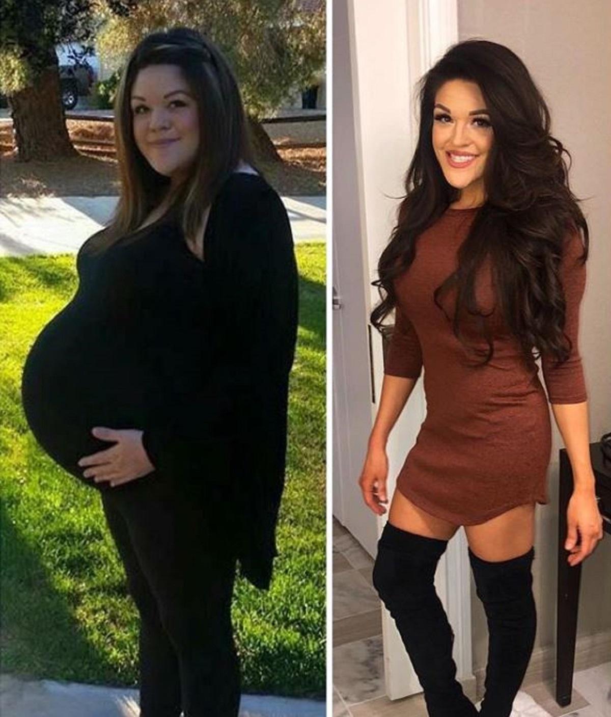 Melissa Bibeau a slăbit 50 de kg după ce a născut gemeni