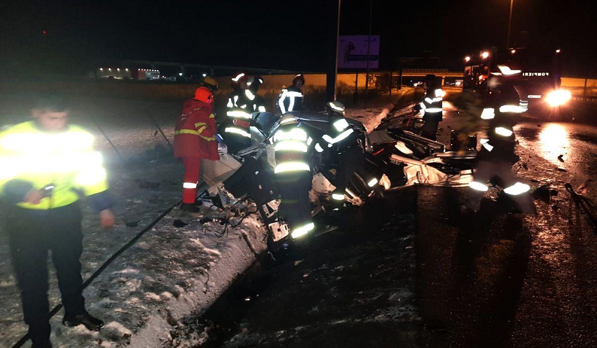 Accident cumplit produs de un şofer drogat la Cluj