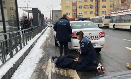 Poliţista a acţionat imediat