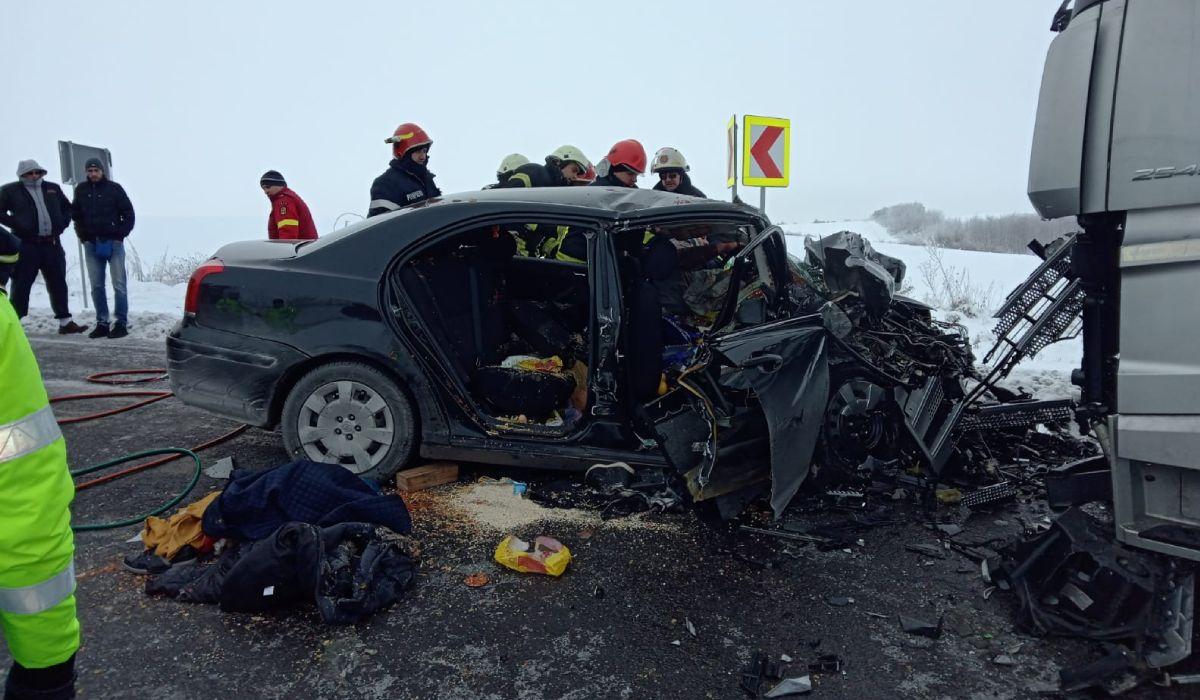 Accident grav pe DN 1, la Braşov, între Şercaia şi Perşani
