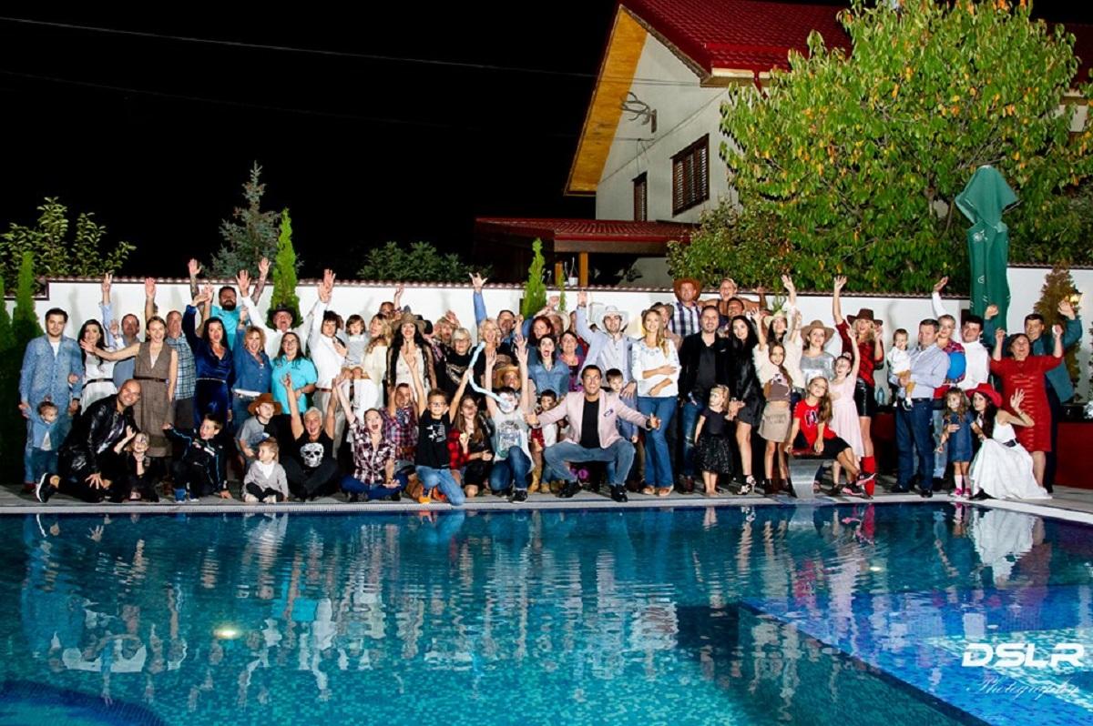 Alexandru, fratele Monicăi Anghel, și-a botezat cea de-a treia fetiță