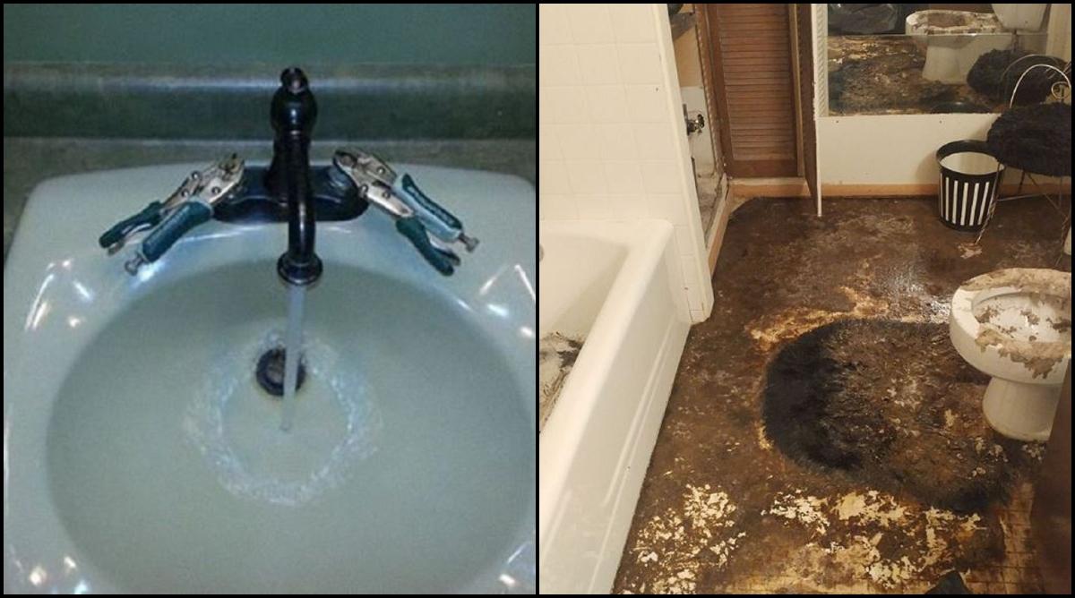 Un instalator a fotografiat cele mai bizare lucruri văzute în toaletele clienților