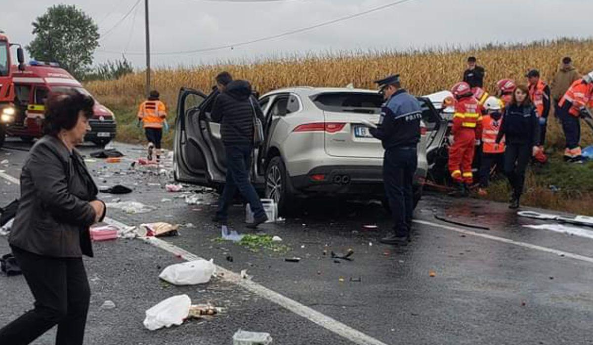 Accident cu patru morţi în Bălţaţi, judeţul Iaşi