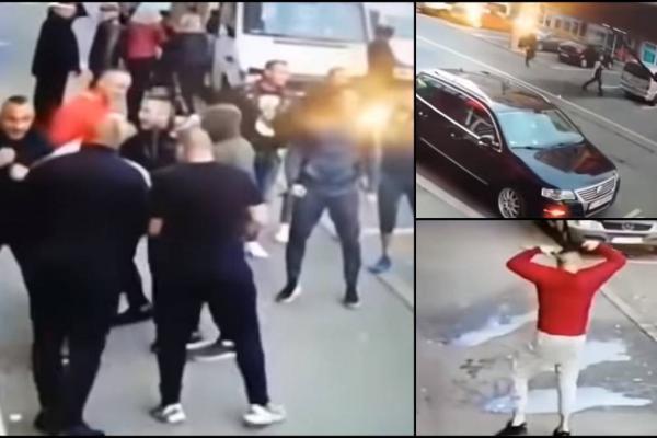 Două clanuri rivale de interlpoi, bătaie cu macete şi spray lacrimogen, în cartierul Mărăşti din Cluj