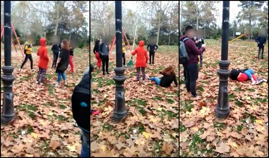 Bătaie între fete, în Măgurele Bătaie cruntă, cu pumni și picioare, între două adolescente, în Măgurele. Pe margine, colegii râd în hohote