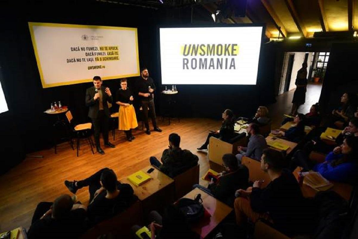 "Unsmoke", prima campanie împotriva fumatului demarată în România