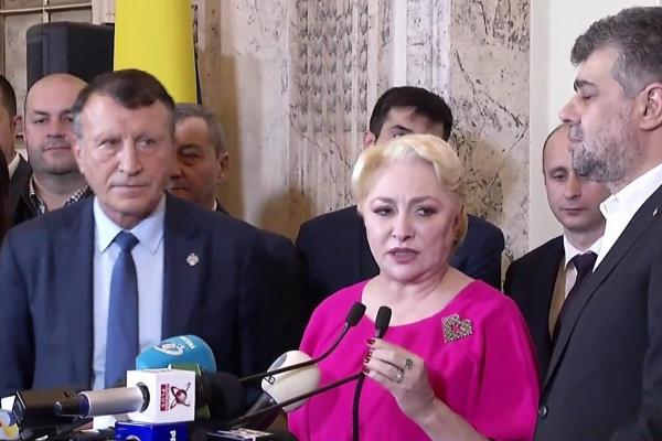 Viorica Dăncilă anunță momentul demisiei