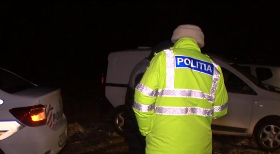 Polițiști români Polițiști la locul unui incident cu împușcături