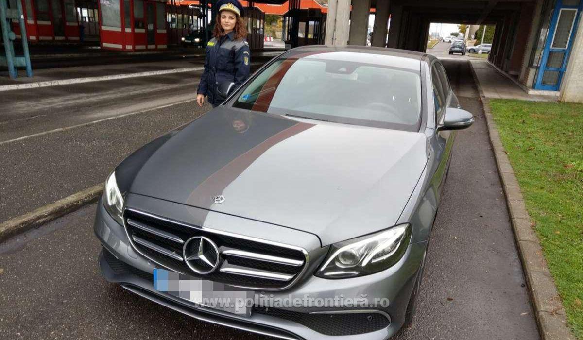 Un tânăr român a rămas fără un Mercedes de peste 50.000 de euro, la vama Borş