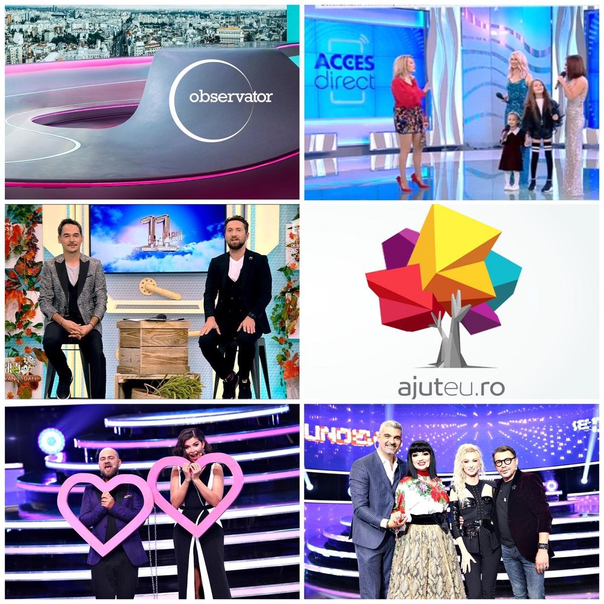 Antena 1 s-a impus ca lider detaşat de audienţă