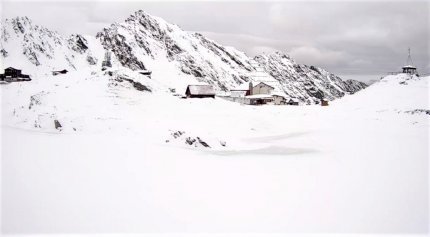 Cel mai mare strat de zăpadă este în Sibiu, la Bâlea Lac