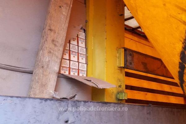 Valoarea ţigărilor de contrabandă depăşea 500.000 de lei