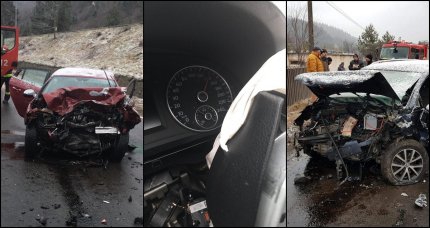 O mamă şi fiul ei au murit într-un accident teribil la Ciobănuş, Bacău