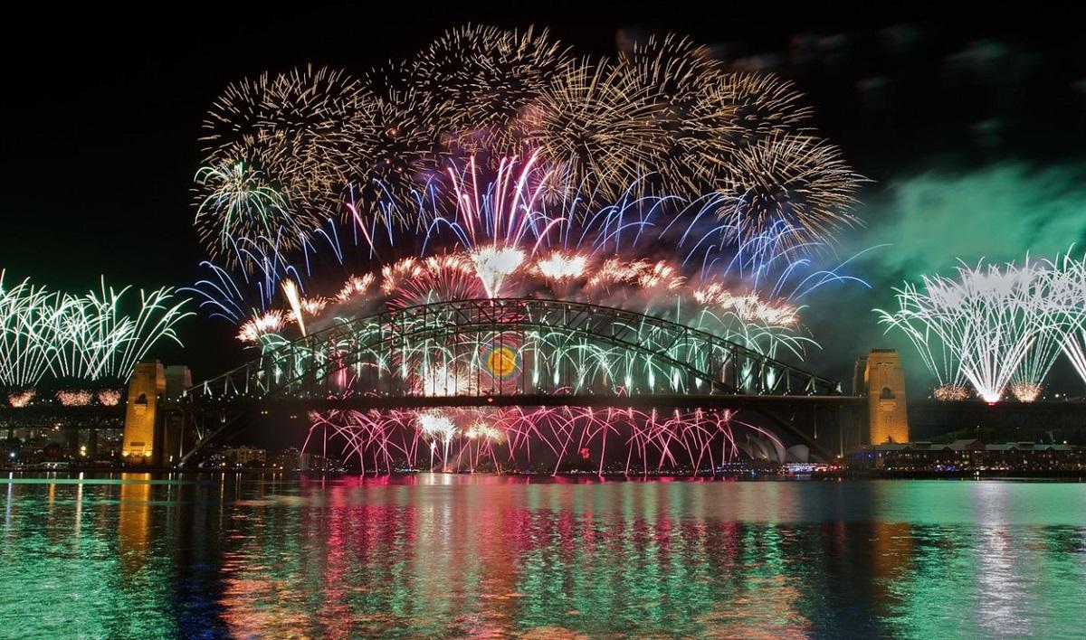 Spectacol de artificii în Sydney, de Anul Nou