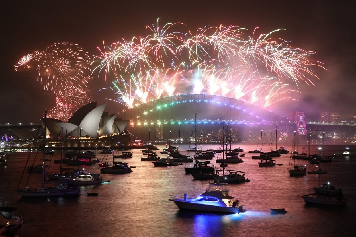 Artificii de Revelion 2020 la Sydney