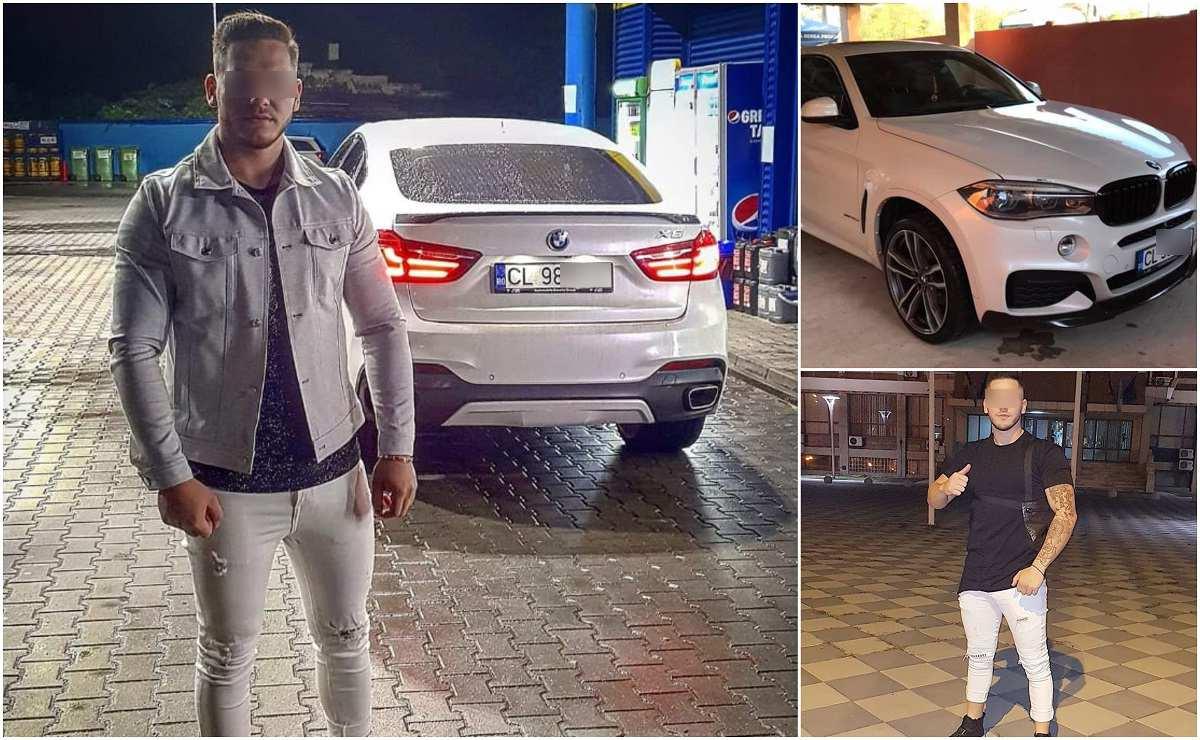 Un tânăr a sărit în Dâmboviţa, de la volanul unui BMW X6, de frica poliţiştilor Un tânăr a coborât de la volan şi a sărit în Dâmboviţa