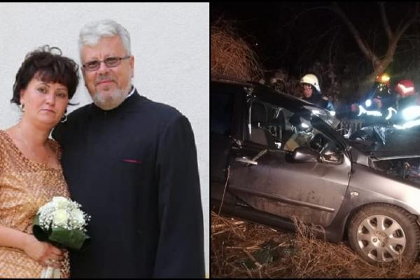 Preot și soție morți în accident, lângă Slobozia