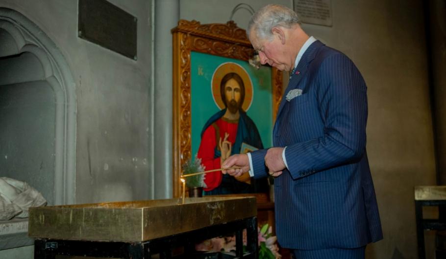 Prinţul Charles Prinţul Charles, la slujbă la Londra