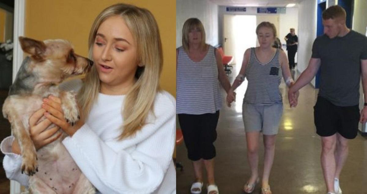 Hannah avea 20 de ani când şi-a pierdut vederea