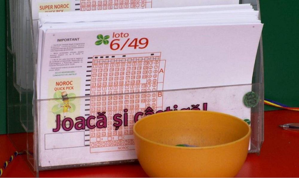 Bilet Loteria Română Numere Loto 6/49 din 21 februarie